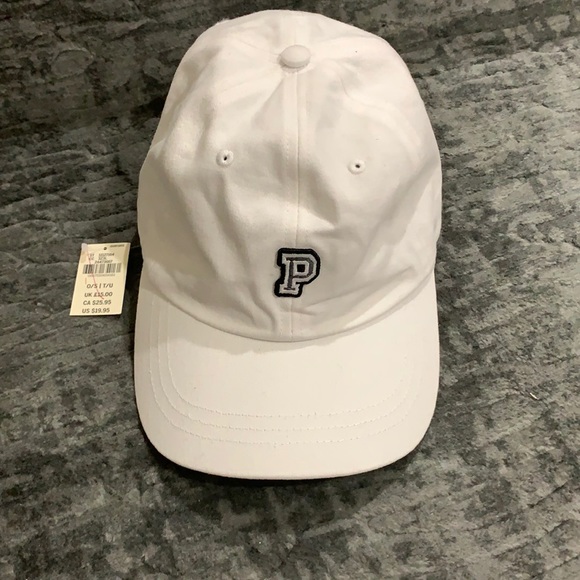 Victoria’s Secret PINK white baseball cap hat